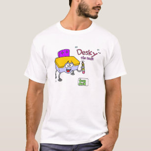 Camiseta Desky o t-shirt da mesa pela mesa de ToonDesk Toon