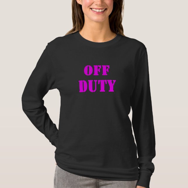 Camiseta Desligado E Declaração Sarcástica 3 (Frente)