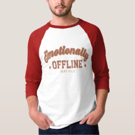 Camiseta Desligado Emocionalmente – Minimalista Vintage