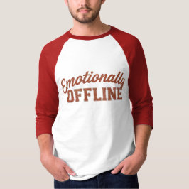 Camiseta Desligado Emocionalmente – Vintage Minimalista