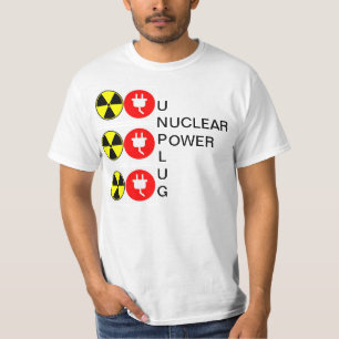 CAMISETA DESLIGAR ENERGIA NUCLEAR
