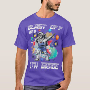 Camiseta Desligar Para O Espaço Do Astronauta Do Grau 5 De 