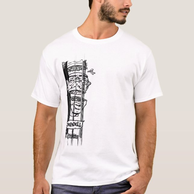 Camiseta Desligue a torção (Frente)