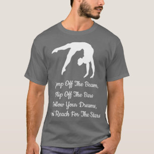 Camiseta Desligue O Sacudir Do Feixe Do Gif Bar