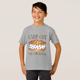 Camiseta Desligue o Sanduíche do Sorvete Chipwich do Antigo