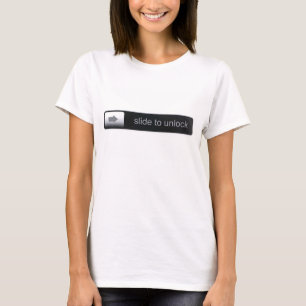 Camiseta Deslize para destravar o t-shirt