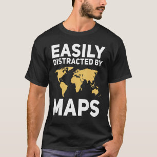 Camiseta Deslocado Facilmente Pelo Professor De Geografia D