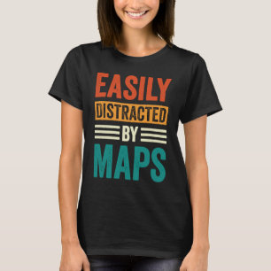 Camiseta Deslocado Facilmente Pelo Professor De Geografia M