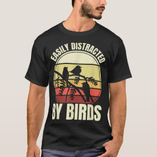 Camiseta Deslocados Facilmente Por Aves, Ave E Aves