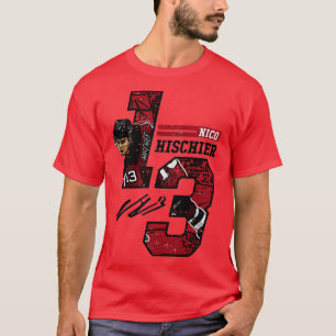 Camiseta Deslocamento 1 de Nico Hischier Nova Jersey