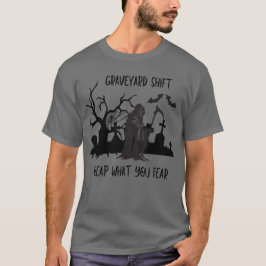 Camiseta Deslocamento do cemitério - Coloque o que você tem