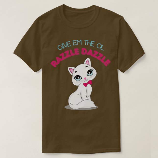 Camiseta Deslumbramento de Razzle1 (Frente do Design)