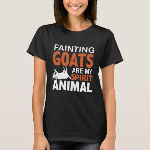 Camiseta Desmaiar Cabras É Meu Animal Espirituoso Goat En