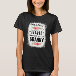 Camiseta Desmaiou As Minhas Pessoas Favoritas Chamam-Me Vov