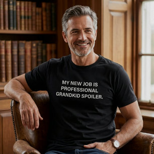 Camiseta Desmancha Neto Profissional Piada de Avô Engraçada