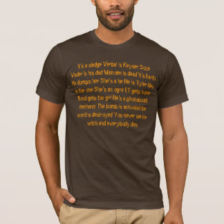 Camiseta Desmanchas prazeres do filme