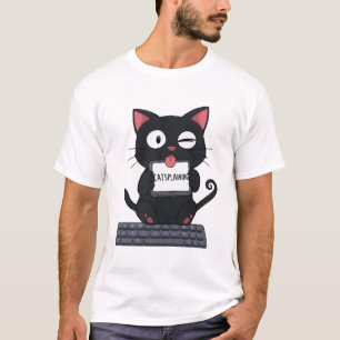 Camiseta Desmantelamento - Memória Engraçada de Gato Preto