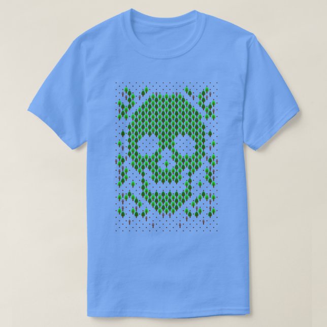 Camiseta Desmatamento de Brown (Frente do Design)