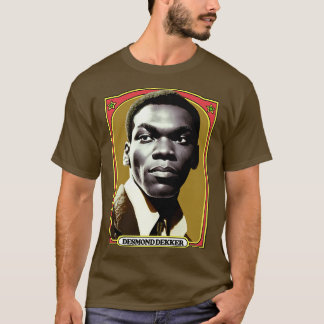 Camiseta Desmond Dekker 70s Reggae Design original