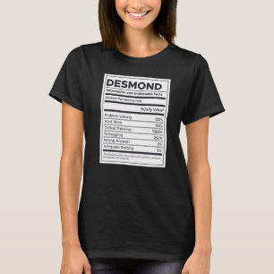 Camiseta Desmond Nutrition Problem Solving Duro