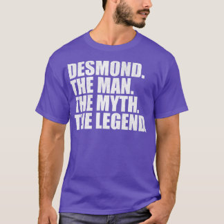 Camiseta DesmondDesmond Nome Desmond nome indicado