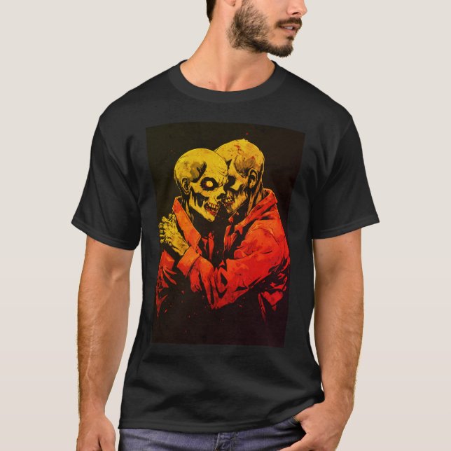 Camiseta "Desmoronando a Embrace na Escuridão" (Frente)