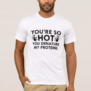 Camiseta Desnaturar Minhas Proteínas