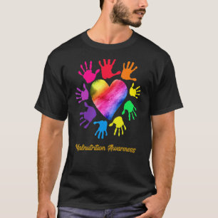 Camiseta Desnutrição Sensibilização Mega Desnutrição