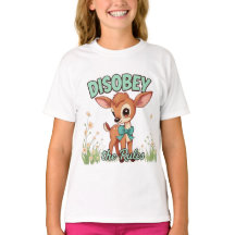 Desobedeça as regras Tshirt Edgy Design