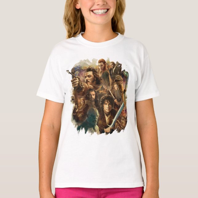 CAMISETA DESOLAMENTO DE CARACTERES SMAUG™ (Frente)