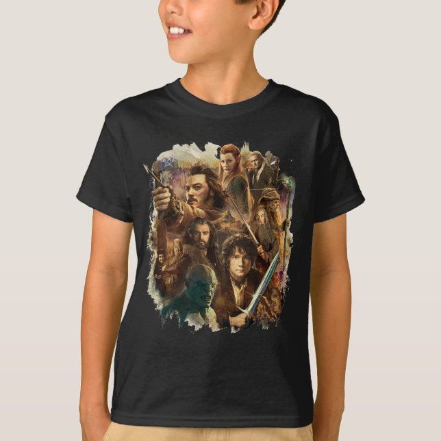 CAMISETA DESOLAMENTO DE CARACTERES SMAUG™ (Frente)