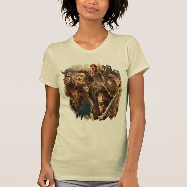 CAMISETA DESOLAMENTO DE CARACTERES SMAUG™ (Frente)