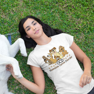 Camiseta Desordem canina obsessiva de OCD