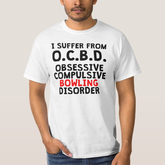 Camiseta Desordem obsessionante da boliche (Frente)
