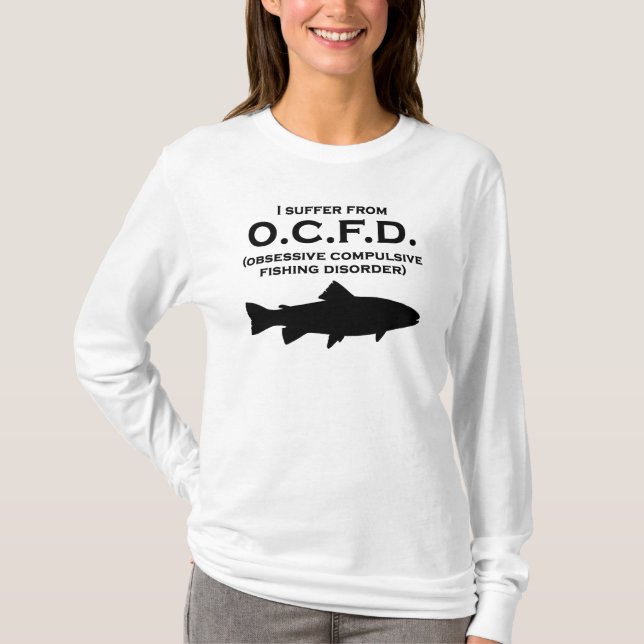 Camiseta Desordem obsessionante da pesca (Frente)