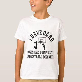 Camiseta Desordem obsessionante engraçada do basquetebol