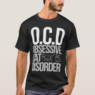 Camiseta Desordem obsessiva do gato