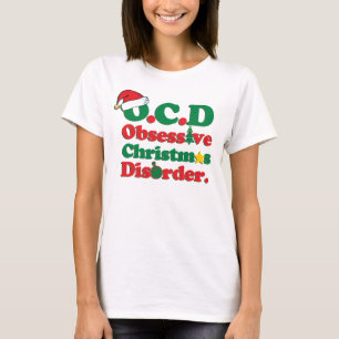 Camiseta Desordem obsessiva do Natal