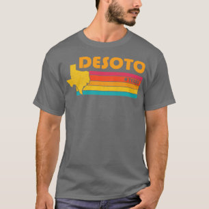 Camiseta DeSoto Texas Vintage afligiu Souvenir