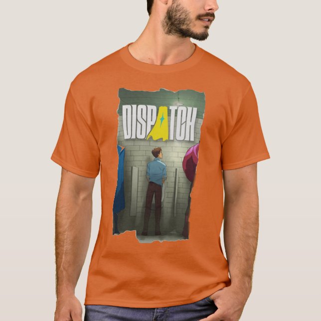 Camiseta Despachar amigos do pôster do jogo (Frente)