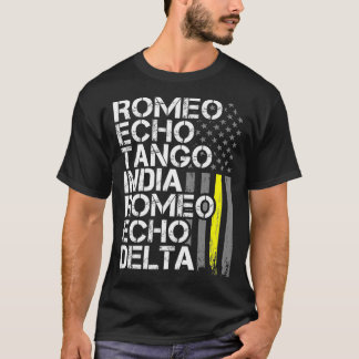 Camiseta Despache o Presente de Aposentação Linha Amarelo F