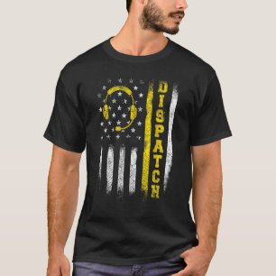 Camiseta Despacho - 911 Despachante Primeira Emergência do 