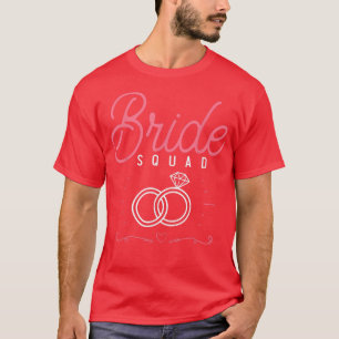 Camiseta Despedida de Solteira Casamento Noiva Esquadra de 