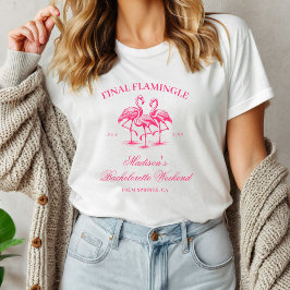Camiseta Despedida de Solteira Flamingo Final