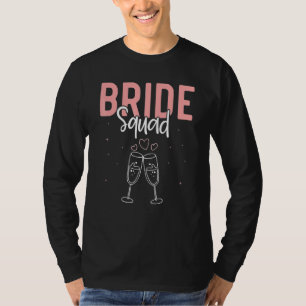 Camiseta Despedida de Solteira Noiva Esquadra Casamento Mul