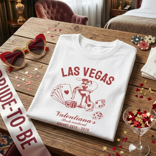 Camiseta Despedida de Solteira Personalizada em Las Vegas