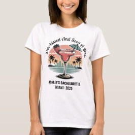Camiseta Despedida de Solteira Personalizada em Miami para 