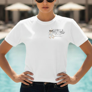 Camiseta Despedida de Solteira Urso Spa Garotas Moderadas