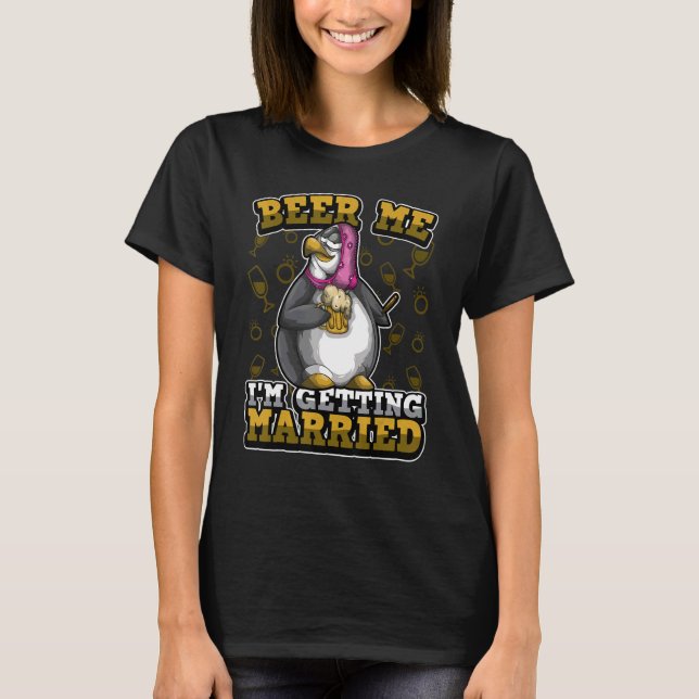 Camiseta Despedida de Solteiro  Cerveja para a Equipe de Be (Frente)