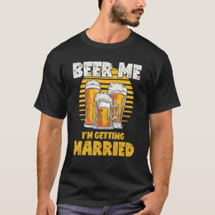 Camiseta Despedida de Solteiro Cerveja pra Mim Estou Casan